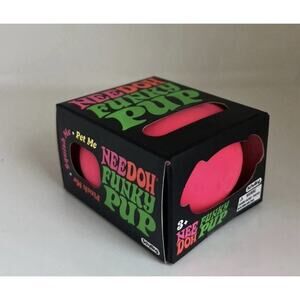 *PINK* NeeDoh by Schylling Funky Pup Pink Squeeze Ball Sensory Toy